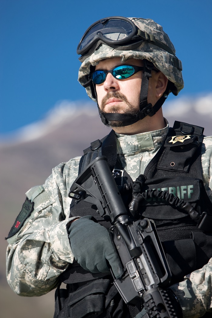 Spectra is used by militaries and law enforcement personnel around the world. © Heathcoat Fabrics 